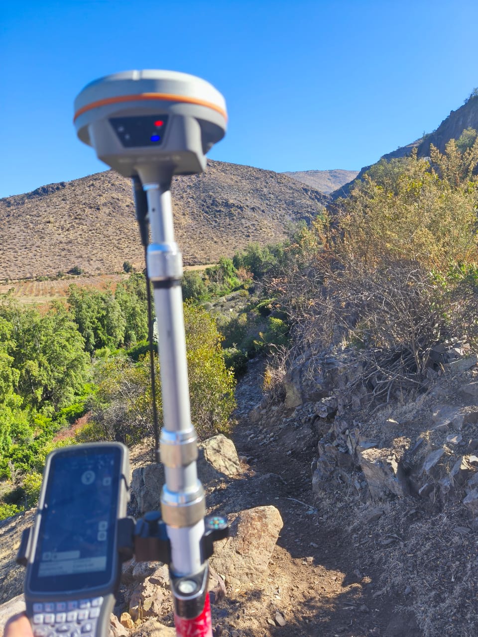 Rover en terreno